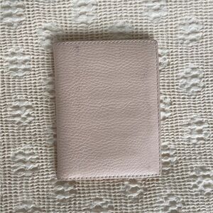 Shinola Light Pink Leather Wallet